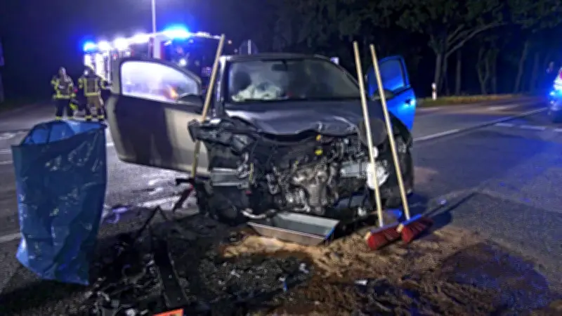 Schwerer Unfall an Kreuzung bei Lübesse: 61-Jährige schwer verletzt