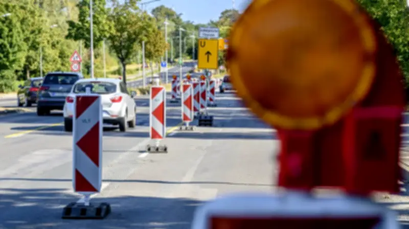 Schwerin: Staus ab Montag – mehrere Straßen gesperrt