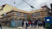 Richtfest: Fahrradparkhaus mit 300 Plätzen in Schwerin bis 2027