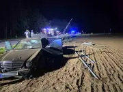Schwerverletzte Autofahrerin bei Unfall nahe Lübesse