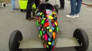 Seifenkistenrennen in Sagard: Rasante Jagd beim Herbstfest