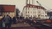 Warnemünder Bahnhofsbrücke: So wurde sie 1991 erneuert