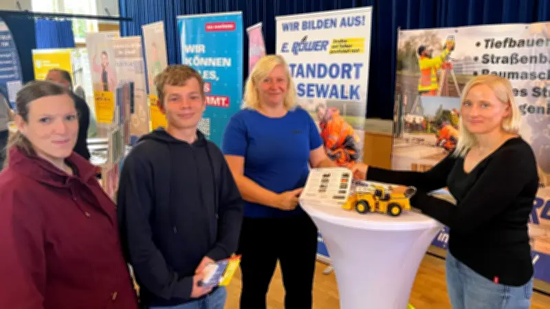 Berufsausbildungsmesse Pasewalk: Praktikum direkt vereinbart