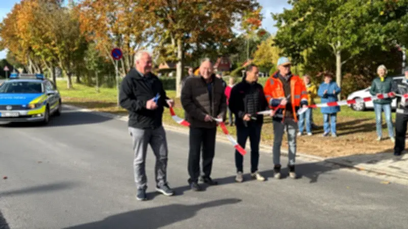 Bürgermeister: Neue Ortsdurchfahrt in Ihlenfeld ist Formel-1-reif