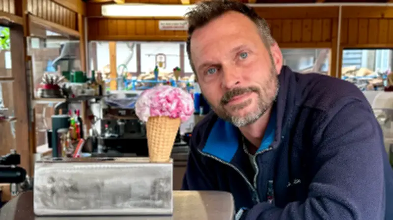 Eisverkauf nach Gewicht: Eisgarten Grimm zieht positive Bilanz
