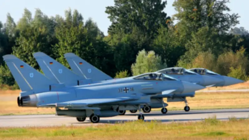 Eurofighter aus Laage trainieren vorübergehend in Polen
