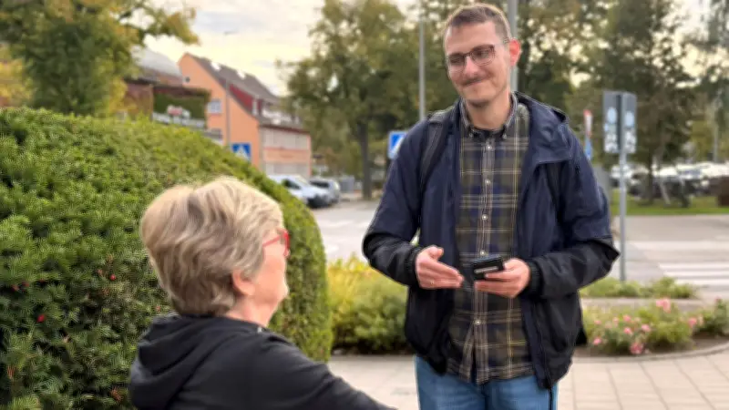 Lokaljournalismus: Reporter Alexander Kalski im Einsatz in Rostock