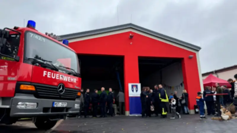 Neues Feuerwehrhaus in Neverin: Endlich Platz für alle Fahrzeuge