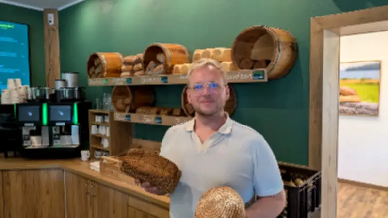 Nicht-Bäcker eröffnet Bäckerei in Wolgast: „Eigentlich ist es völlig bekloppt“