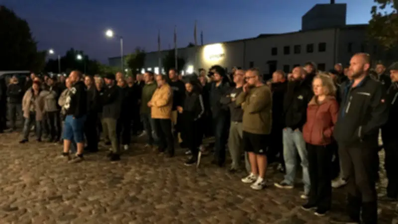 Protest gegen Werksschließung: Schwesig besucht Ueckermünder Gießerei
