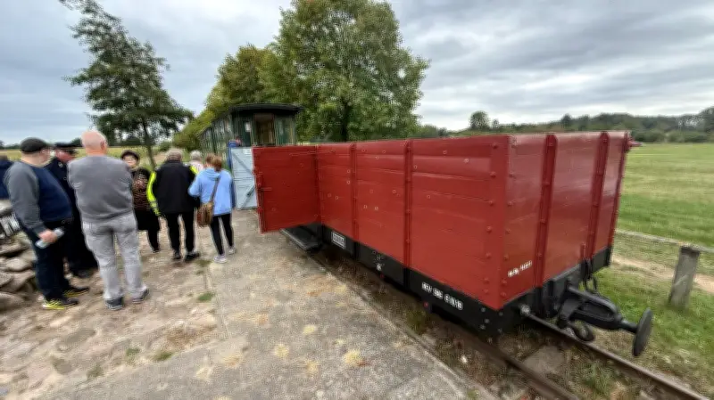 Schmalspurbahn aus der Kaiserzeit: Wieder freigegeben – aber nur kurz