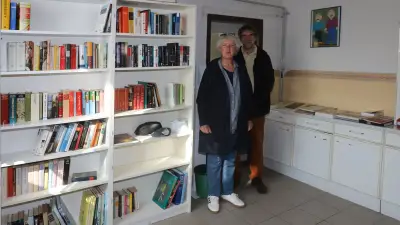 Bücher tauschen statt kaufen: Mitmach-Bibliothek Nossendorf öffnet wieder