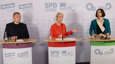 Rot-Rot-Grün in MV: Windkraft und Soziales als Knackpunkte