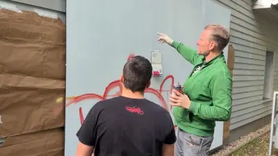 Spraywand am Jugendclub Base 2.0 in Rehna eingeweiht