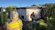 Feuer in Kleingartenanlage: Leiche nach Brand in Vierow entdeckt