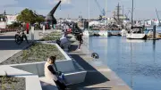 Kempowski-Ufer in Rostock nach Umbau wieder eröffnet