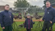 Rassegeflügelschau in Butzow: Familie Abel bereitet Enten und Gänse vor